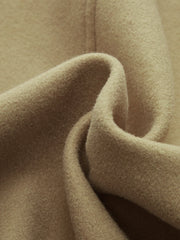 Asimetrik Düğmeli Kaban