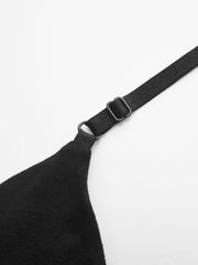 Sütyensiz Fileli Halter Yaka Üst