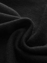 Kontrast Dikişli Düğmeli Hırka