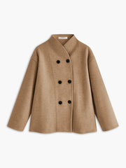 Geniş Kesim Düğmeli Ceket