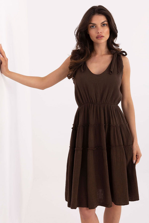 Rahat Yazlık Muslin Elbise