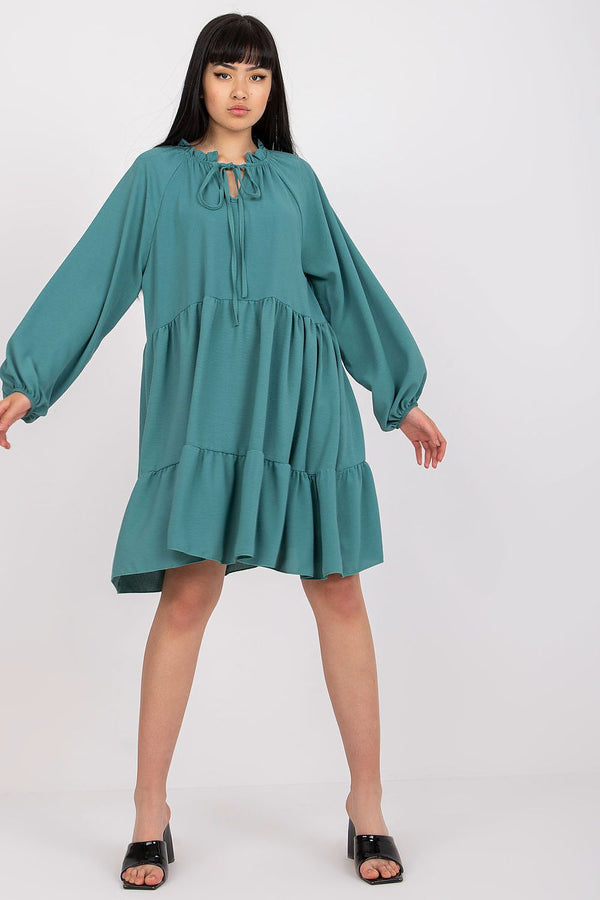 Rahat Oversize Uzun Kollu Elbise